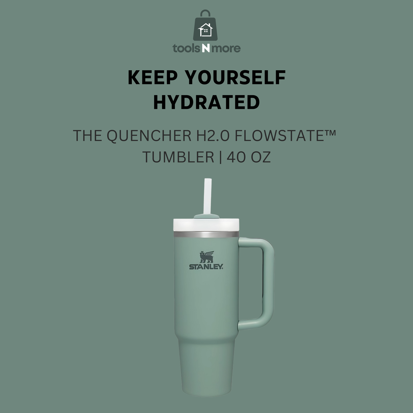 STANLEY THE QUENCHER H2.0 FLOWSTATE™ TUMBLER | 40oz | 1.18L