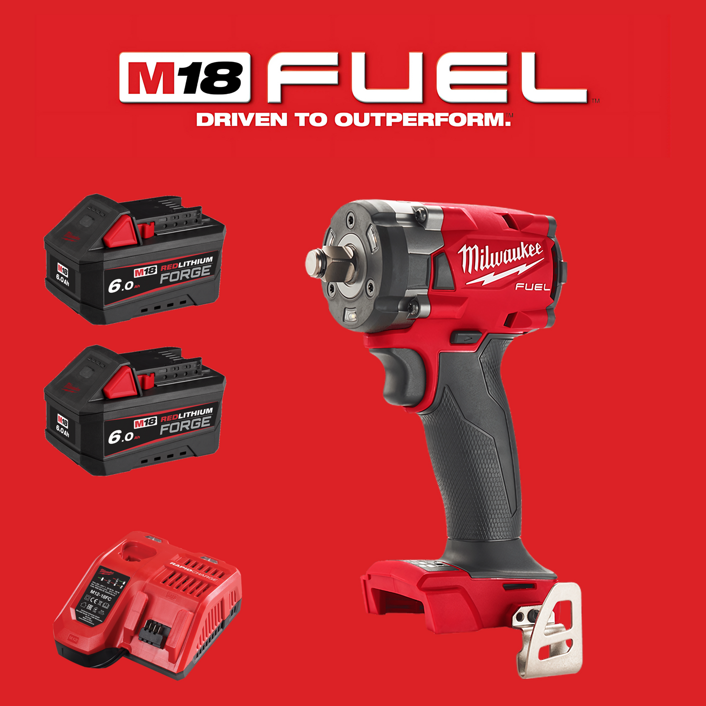 M18 FUEL™ 1/2" High Torque Impact Wrench